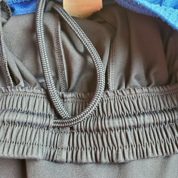 Adidas Mens Navy Blue White 3 Stripe Size Small Basketball Shorts 10" Inseam - Picture 6 of 12